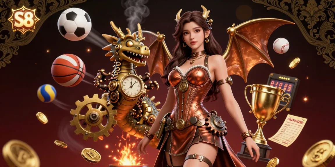 Engage with S8's exciting betting experience featuring vibrant characters and dynamic game elements.