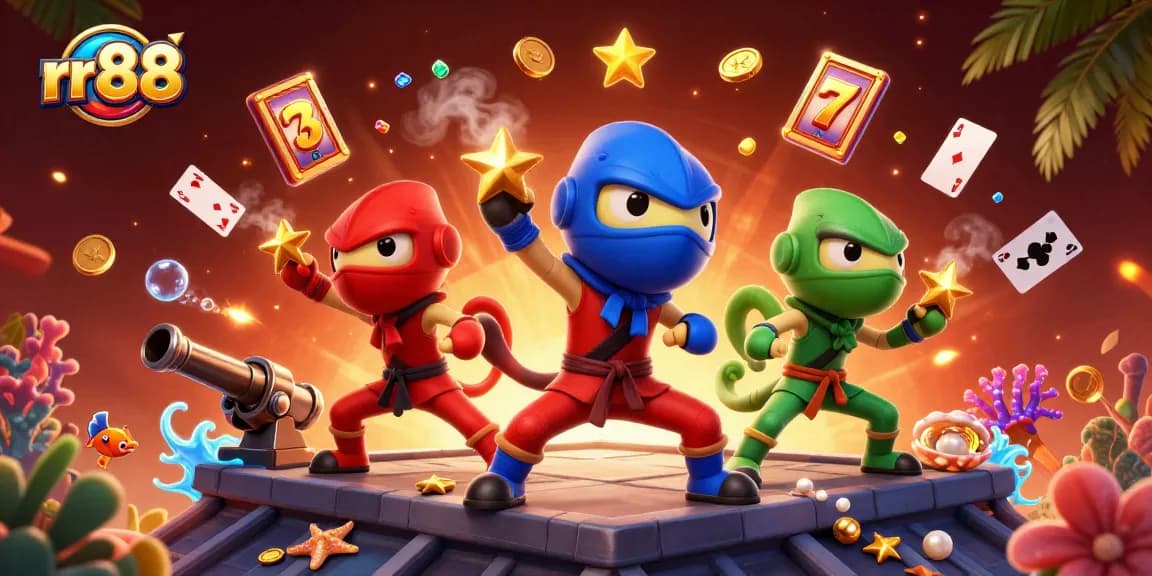 Experience thrilling gameplay at rr88 casino with vibrant 3D chameleons and dynamic slot elements