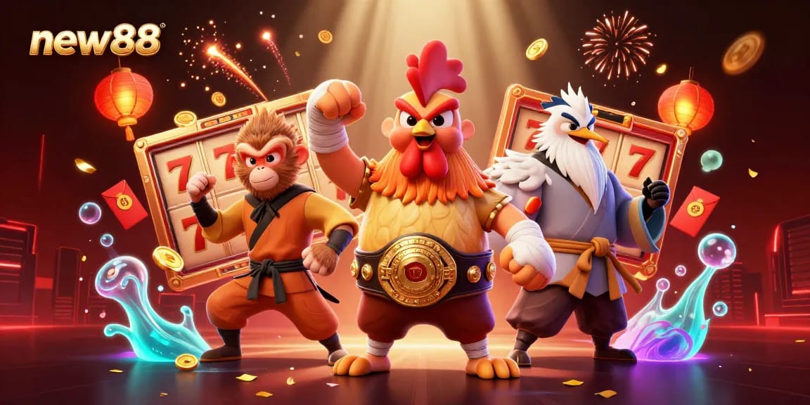Experience exciting wins with new88 at a vibrant online casino featuring dynamic gameplay elements.