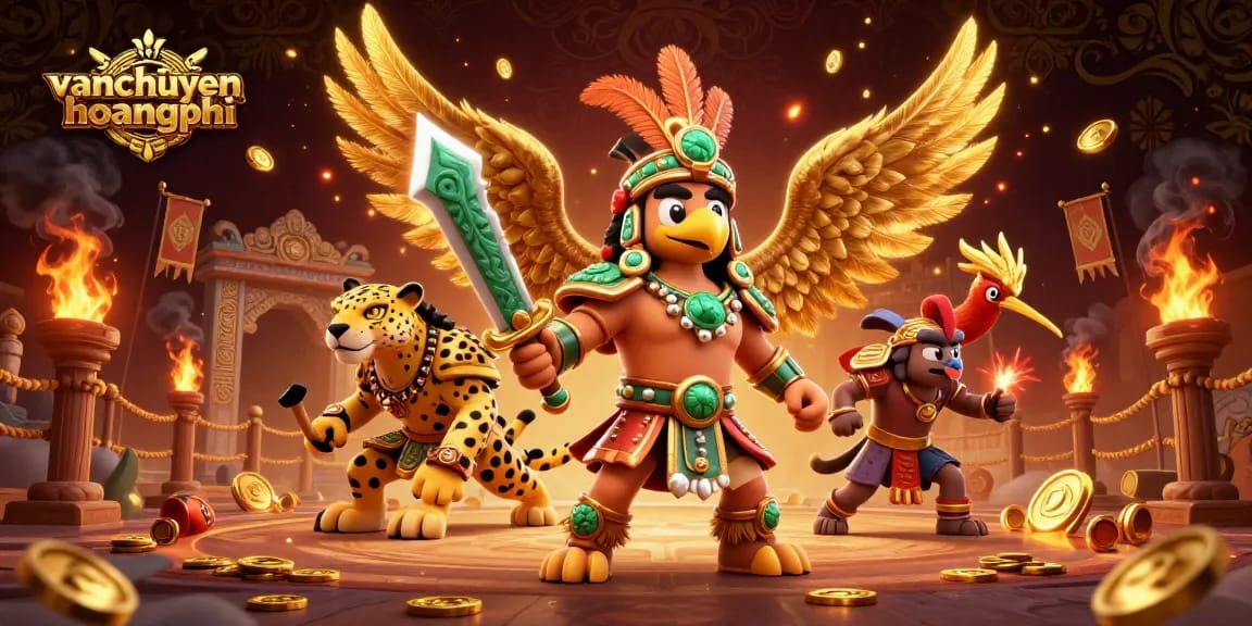 Experience thrilling gaming at vanchuyenhoangphi with epic casino battles featuring Aztec warriors.