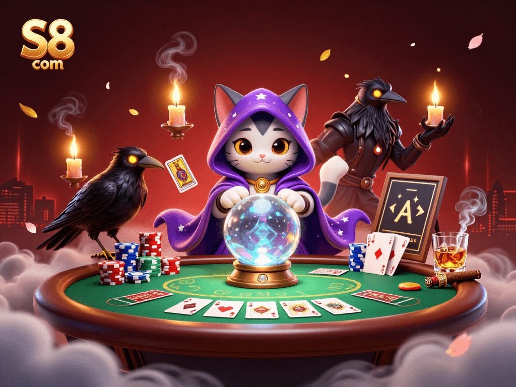 Engage with S8 com's vibrant casino scene featuring unique characters and dynamic gameplay elements.