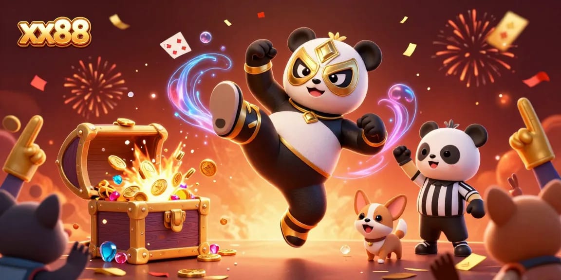 xx88 immerses players in a thrilling casino experience with vibrant characters and dynamic gameplay.