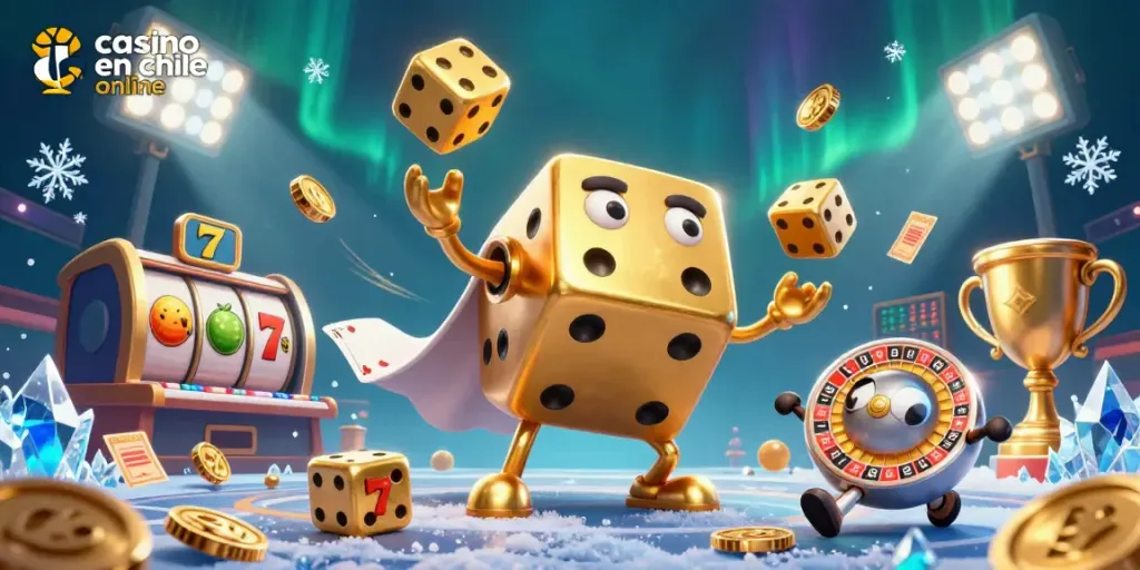 Gana en el casino en Chile online con tragamonedas, bonos y giros gratis en un entorno visual impactante.