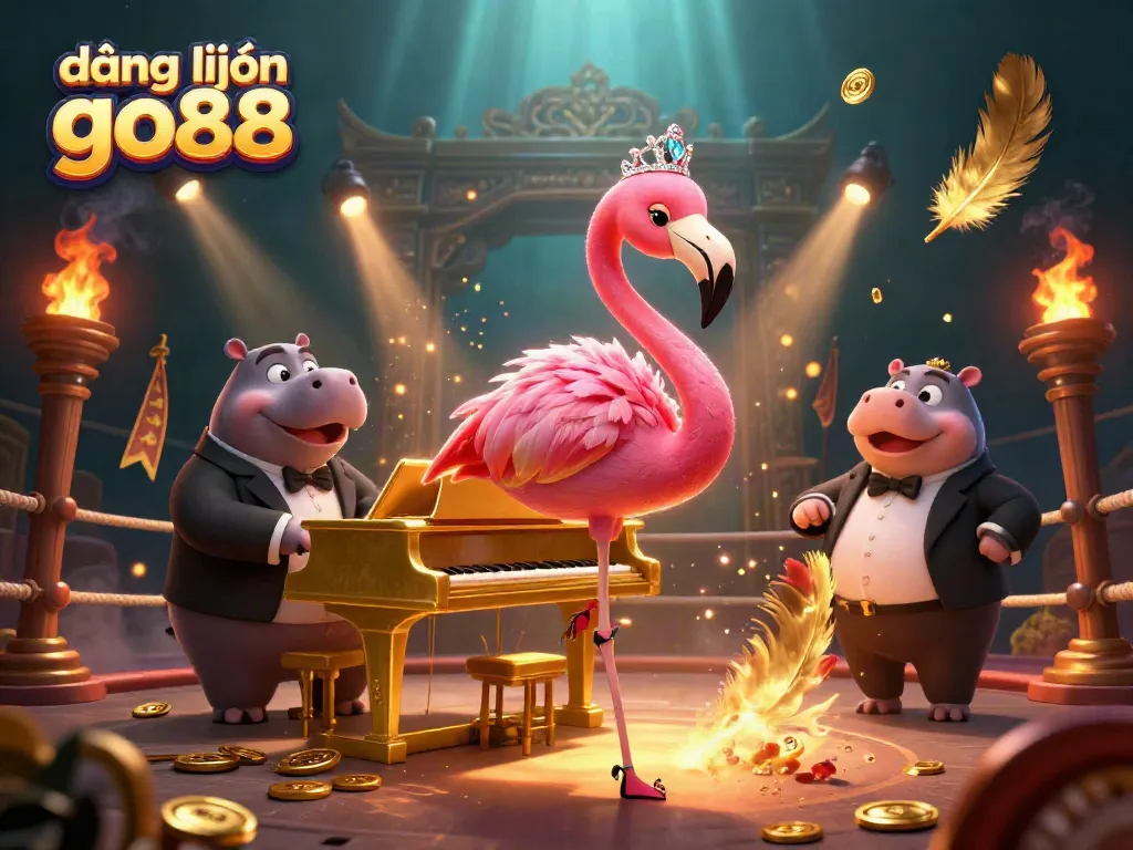 Engage with exciting gameplay in a vibrant 3D casino scene focused on đăng nhập go88.