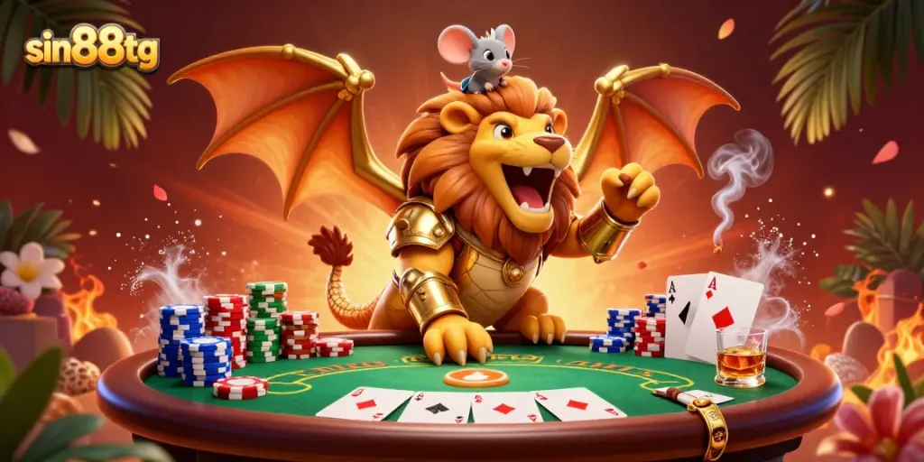 Experience thrilling poker action with sin88tg as a chimera and mouse jockey light up the casino scene.