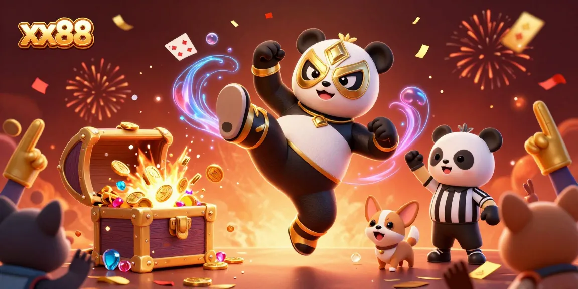 xx88 immerses players in a thrilling casino experience with vibrant characters and dynamic gameplay.